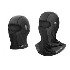 오토바이용품 에어홀 바라클라바/ 쿨링마스크/ 자외선차단마스크 숏, 블랙(숏)