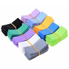 18650 배터리 수축 튜브 필름 비보호 100개, 블루 100pcs, 1세트