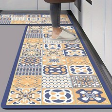 모두의살림 북유럽 빨아쓰는 규조토 발매트 세트(40x120cm+40x60cm), B타입, 1개