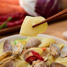 강원도식 감자수제비 (바지락 수제비) 쫄깃한 수제비, 5개, 360g