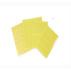 토탈셀링 포스트 포켓 접착식비닐포켓, 2칸x4매