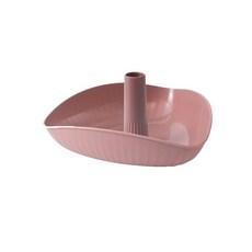 多層疊加分格糖果零食盤 多規格 無毒環保 果盤 旋轉糖果盒 點心盤 乾果盤 糕點盤 甜點盤, 1個, 托盤單層x豆粉