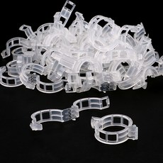 50P 식물 고정 타이 클립 가드닝 소품