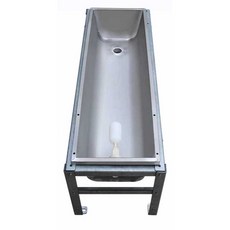 축사 가축 먹이통 축사 농장 돼지 송아지 젖소 스텐, 1개, 1.95m전기가열식(플로트 플러그 포함)