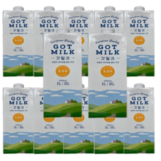 갓밀크 멸균우유, 1L, 24개