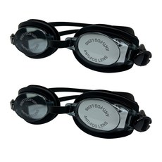 Jeff 兒童護目鏡 ws-103 2 件套, 黑色+黑色