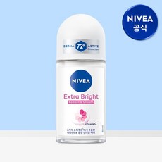 [니베아] 데오드란트 롤온 엑스트라 브라이트 50ml 1개