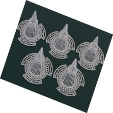 5P 화분 배수 플라스틱 패드 원뿔형 1호 화분배수구망, 2호