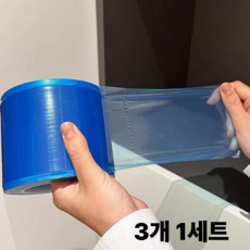 일회용 배리어필름 위생 보호필름 다용도 필름, 블루, 3개