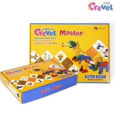 세상에 없던 블록! 휘어지고 늘어나는 신개념 창의블록 끄레블 / 끄레블마스터 300pcs, 1개