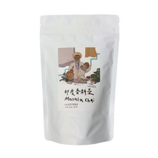 印度香料茶茶葉 - 荳蔻配方(30%香料 70%紅茶), 100g, 1個, 1個裝