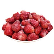 아침과저녁 세척 냉동 딸기 1kg, 4개