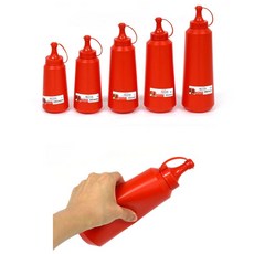 PP재질 케찹병 초장병 양념 소스병 25.5cm 12호 레드kwa74Arg