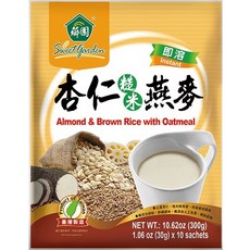 【薌園】杏仁糙米燕麥(30g X10入)/袋, 1個