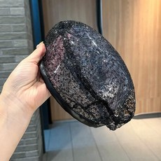 遮白髮頭飾 網紗貝雷帽子