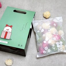 한과 선물세트 궁중한과 B 백년초 쑥 유과 선물세트 어린이집 유치원 명절 한과 병오년 가성비 단체선물 기업단체, 1개