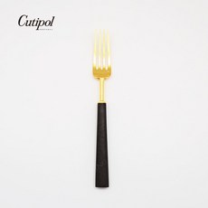 Cutipol EBONY 黑金霧面不鏽鋼 18CM 點心叉, 1個