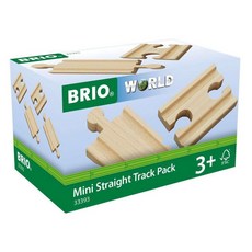 BRIO(브리오) WORLD 직선 레일 54 mm(요철) [전철 장난감 목제 레일] 33393, 1개, 상세페이지 참조
