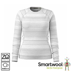 SmartWool 女 Thermal 美麗諾羊毛圓領長袖 SW016370