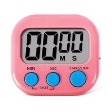 1PC 다기능 전자 타이머 LCD 디스플레이 디지털 주방 베이킹 카운트다운 기숙사 학습 알림 선물, 04 A2