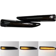 汽車LED琥珀色燈光葉子板側邊燈 適用於02-08 E65 E67 745i, 1個