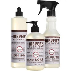미세스 마이어스 클린 데이 키친 베이직스 선물 세트 라벤더 향 설거지 비누 핸드 다목적 표면 클리너 포함, 미세스 마이어스 클린 데이 키친 베이직스 선물 세트 라, 1