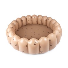 konges sløjd 充氣泳池 SHELL POOL，可愛造型，安全材質，寶寶戲水好選擇, 1個, 貝殼充氣泳池-櫻桃 (Large), 櫻桃