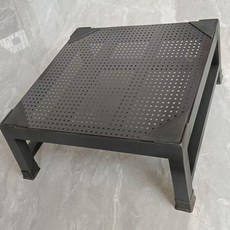 세탁기받침대 건조기 받침대 높이조절 드럼 선반 브래킷, 60x50x15 블랙