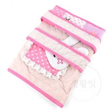 생활잇 토끼주머니 인형포대기 아기돌보기, 1개