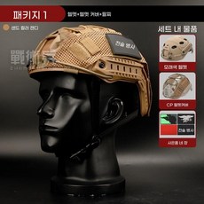 경 열화상스코프 모형 여행 야시경 헬멧 캠핑 A, 1개, S. 샌드 컬러 패키지 1