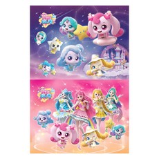 UNiCORN 閃亮之星 CATCH! TEENIEPING 奇妙萌可 板塊拼圖 2件組, 1套, 111件