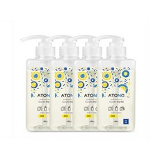 아토앤오투 시그니처 주방 세제 레몬향 480g 4개