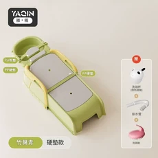 雅親 孕婦洗頭躺椅 家用可折疊洗頭床 竹青綠 PP硬座款, 巨寬敞豪華版 竹青綠 - PP硬座款, 1個