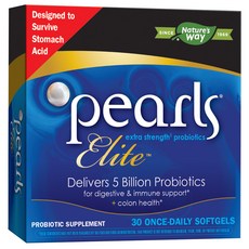 Nature's Way 然萃維 Elite 50億益生菌軟膠囊, 30顆, 1盒