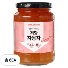 초록원 알룰로스 저당 자몽차, 530g, 1개입, 6개