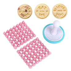 주방 베이킹 미니쿠키모양틀 세트 영문 자모 쿠키커터세트, 1개