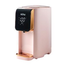 Nuby 智能七段定溫調乳器 溫控熱水瓶 316不鏽鋼內膽 5.0L大容量, 甜心粉, 1個