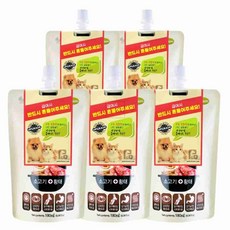강아지 홈메이드 황태육수 소고기 180ml x5, 5개