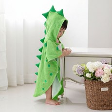 솜니움베베 아기 유아 공룡 디노 후드 물놀이 비치가운