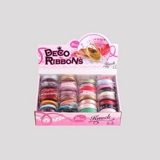 선물 포장 리본 장식 데코리본 세트 중 (36개입), 본상품