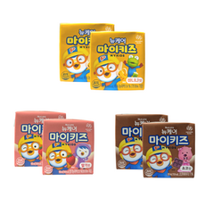 마이키즈 딸기2+초코2+바나나2 체험팩, 150ml