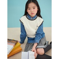 빈폴 키즈 BI5164UE3Q [Essential] 데님 셔츠 스카이 블루 946393