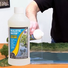 우드랜드 물 표현 재료 Realistic Water 473ml 건축모형 디오라마재료 JWC1211