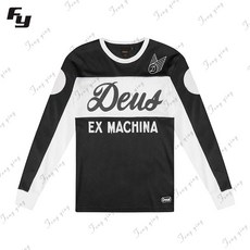 오토바이져지 메쉬 통기성 의류 T셔츠 긴팔티 속건 라이딩 져지 가을 방수 레이싱 바이크 02.딥블랙 L, 07.검정 흰색, 2XL