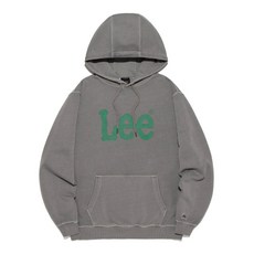 LEE 빅 트위치 로고 다잉 후드 베이지 LE2501HD11PB 409887