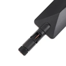 5g 안테나 구부릴 수있는 22dbi Sma Male Wlan Wifi Antene Pbx Iot 모듈 라우터 Tp 링크 신호 수신기, 01 Black