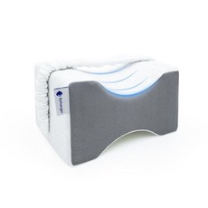 Kehangte 옆으로 자는 사람을 위한 무릎 베개 무릎 베개 옆으로 자는 다리 베개 엉덩이 통증 및 부드러운 척추 정렬 베개 인체 공학적 메모리 폼 및 커버와 탈착식, Kehangte 옆으로 자는 사람을 위한 무릎 베개,