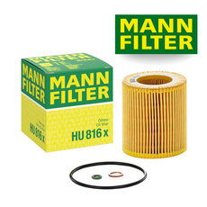 BMW 5시리즈 2010.04~2011.08 [F10] 523i 528i [N52 엔진] 만필터 엔진 오일필터 HU816X, 1개, 528i (10.04~11.08) N52엔진