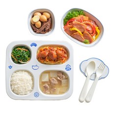 [감동키친] 어린이 저염 수제 반찬 정기배송 바쁜 엄마 안심 프리미엄 맞춤식단 어린이반찬 아기반찬, 4개, 2.2kg