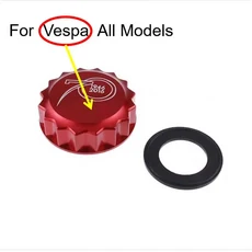 오일 캡 커버 가스 연료 탱크 필러 베스파 GTS 300 250 스프린트 프리마베라 LX 오토바이 액세서리, 18 70th Red 2